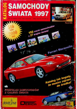 Katalog samochody świata 1997 Nr 1 / 97