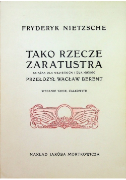 Tako rzecze Zaratustra