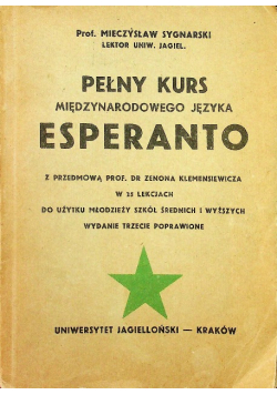 Pełny kurs międzynarodowego języka Esperanto