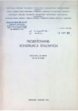 Projektowanie konstrukcji stalowych