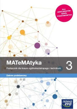 Matematyka Klasa  3 Zakres Podstawowy Podręcznik