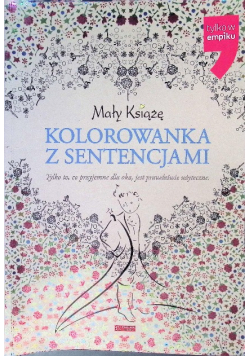 Kolorowanka z sentencjami Mały Książę