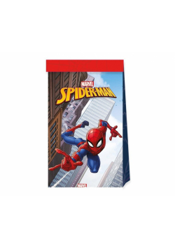 Torebki prezentowe Spiderman Crime Fighter 4szt