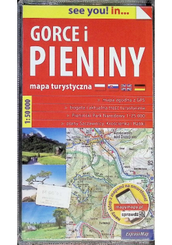 See you! in... Gorce i Pieniny mapa turystyczna 1:50 000