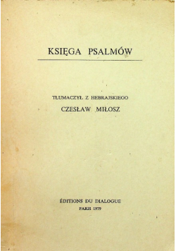 Księga psalmów