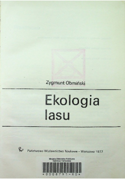 Ekologia lasu