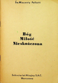 Bóg Miłość Nieskończona