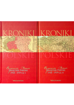 Pamiętnik paryski 1918 1919 Część  I i II