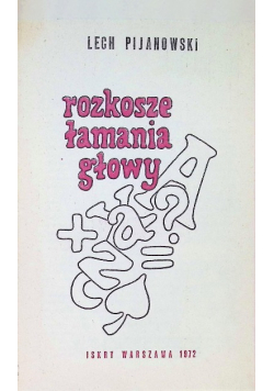 Rozkosze łamania głowy