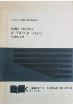 Kara śmierci w polskim prawie karnym