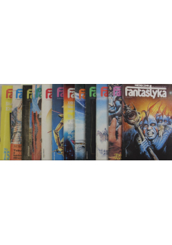 Miesięcznik fantastyka Nr 1 do 12 / 88