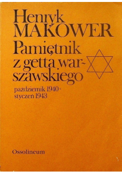 Pamiętnik z getta warszawskiego