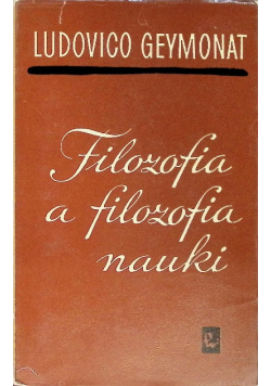 Filozofia a filozofia nauki