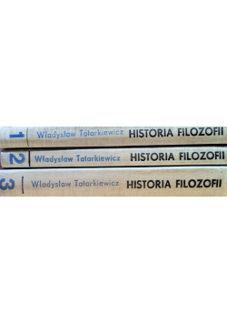 Historia filozofii Tom 1 do 3