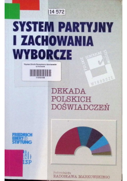 System partyjny i zachowania wyborcze