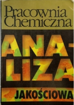 Pracownia chemiczna Analiza jakościowa