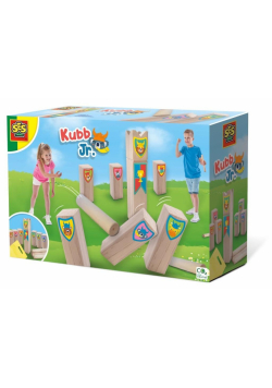 Gra zręcznościowa drewniana Kubb Junior