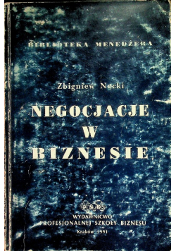 Negocjacje w biznesie
