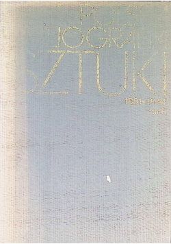 Polska bibliografia sztuki 1801 1944 Tom II