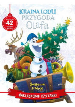 Naklejkowe czytanki Kraina Lodu Przygoda Olafa