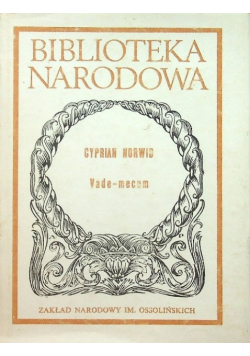 Norwid Vade - mecum