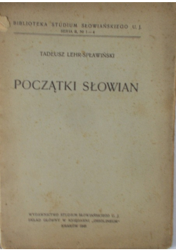 Początki słowian 1946 r.