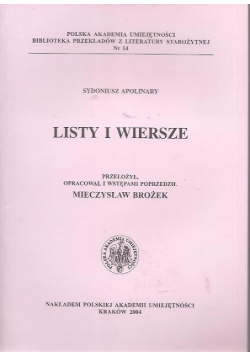Listy i wiersze
