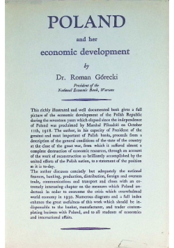 Poland and her Economic Development, 1931 r.