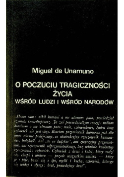 O poczuciu tragiczności życia Wśród ludzi i wśród narodów