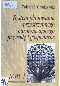 System planowania przestrzennego Tom 1