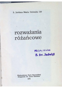 Rozważania Różańcowe