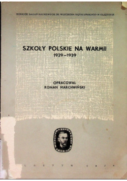 Szkoły polskie na warmii 1929 1939