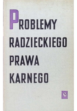 Problemy radzieckiego prawa karnego