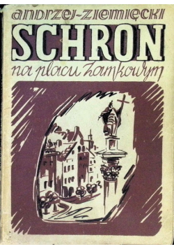 Schron na placu Zamkowym 1947 r.