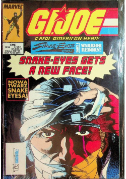 GIJOE a real american hero Snake eyes gets a new face Nr 1 / 96