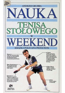 Nauka tenisa stołowego w weekend