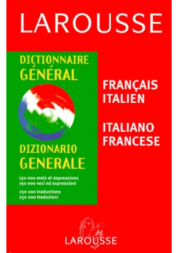 Dictionnaire General Francais Italien