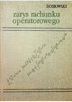 Zarys rachunku operatorowego