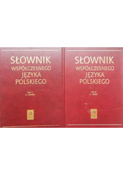Słownik współczesnego języka polskiego Tom 1 i 2