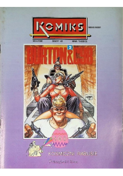Komiks Nr 4 / 93 Burton and Cyb Kosmiczni rabusie