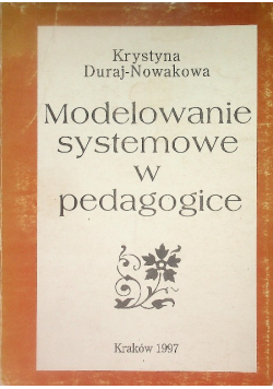 Modelowanie systemowe w pedagogice