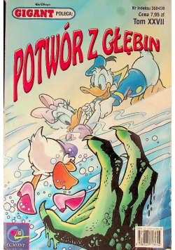 Disney Gigant poleca Tom 27 Potwór z głębin