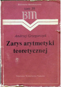 Zarys arytmetyki teoretycznej
