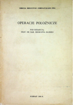 Operacje położnicze