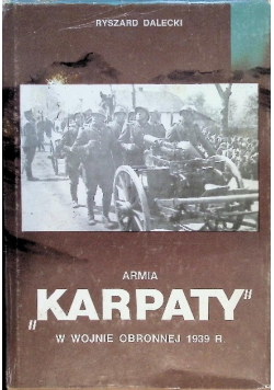 Armia Karpaty w wojnie obronnej 1939 r