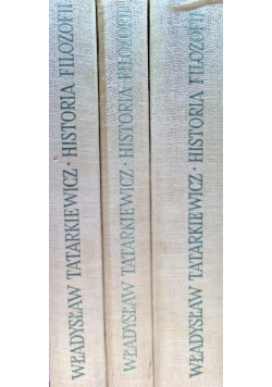 Historia filozofii Tom 1 do 3