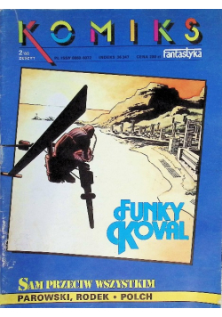 Komiks fantastyka Funky Koval  Sam przeciw wszystkim Nr 2