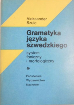 Gramatyka języka szwedzkiego