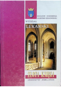 Złota Księga wydziału lekarskiego