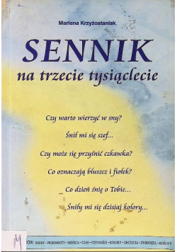 Sennik na trzecie tysiąclecie